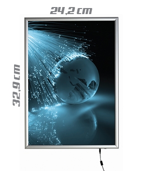 TU1062 Cornice retroilluminata LED A4