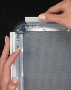 1352 Snap frame round A5 cm 14 x 25 