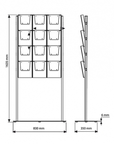 TUUC34 Brouchure set 3x4 mono