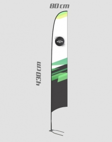 HS435 Aluminium pole vela L