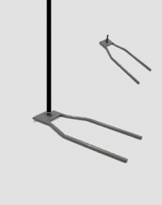 HS435 Aluminium pole vela L