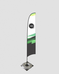 HS340 Aluminium pole vela M 
